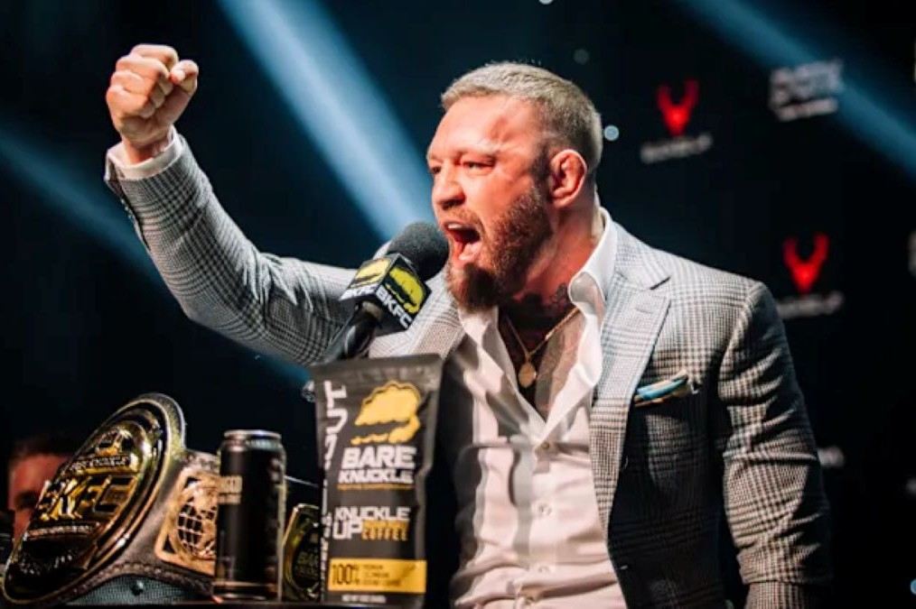Conor McGregor v ráži.
