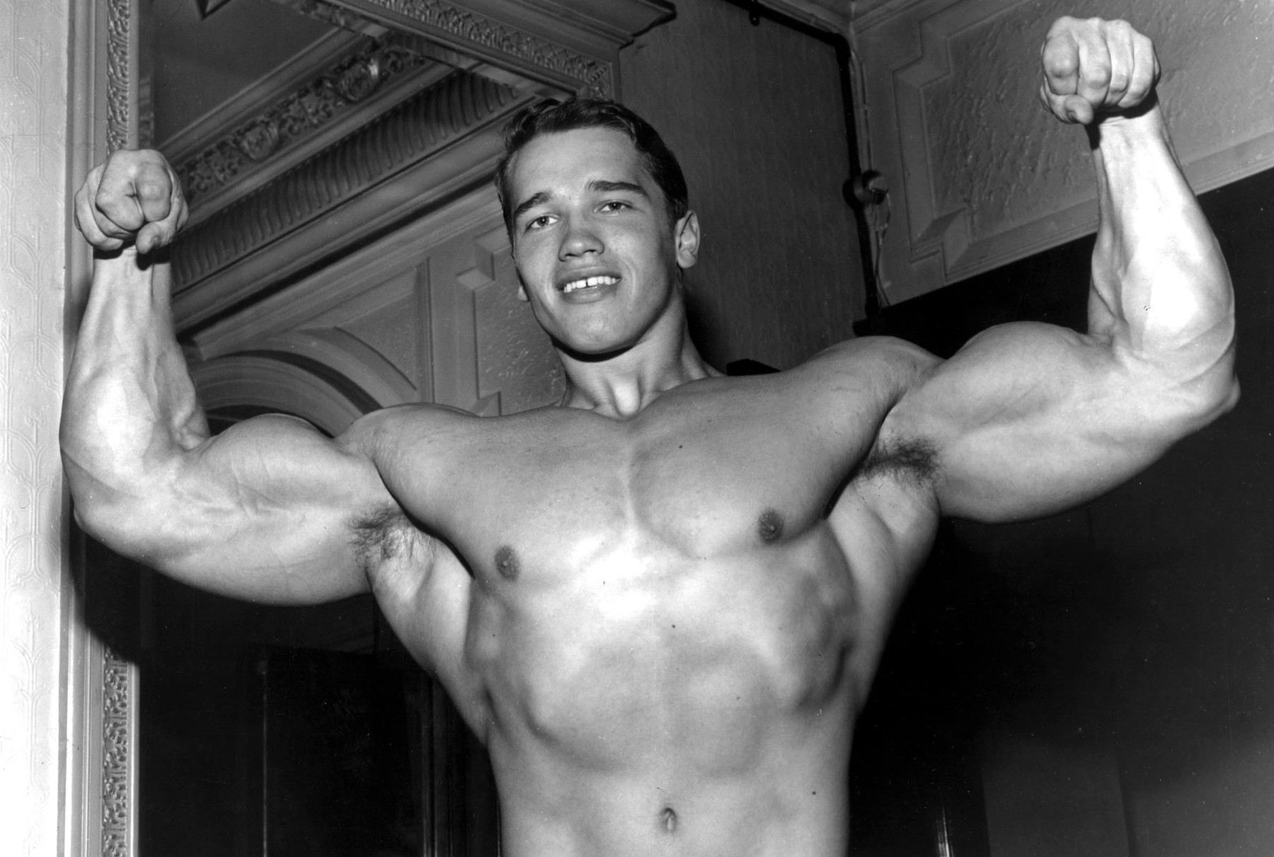 Arnold Schwarzenegger v roce 1968. Jaká bude forma v roce 2026?
