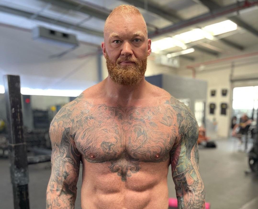 Thor Björnsson shodil 50 kilo...