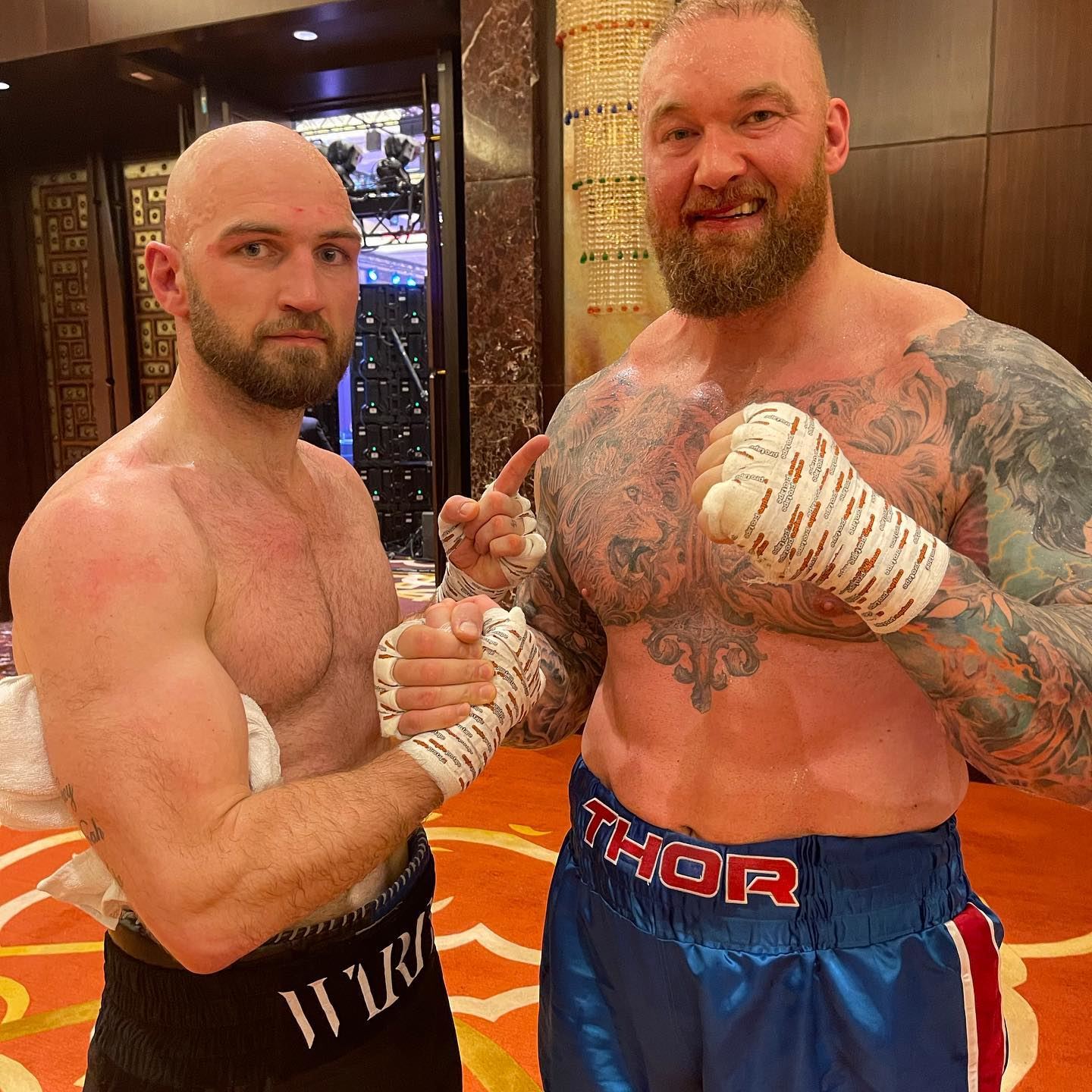 FOTO: facebook Hafþór Júlíus Björnsson - The Mountain