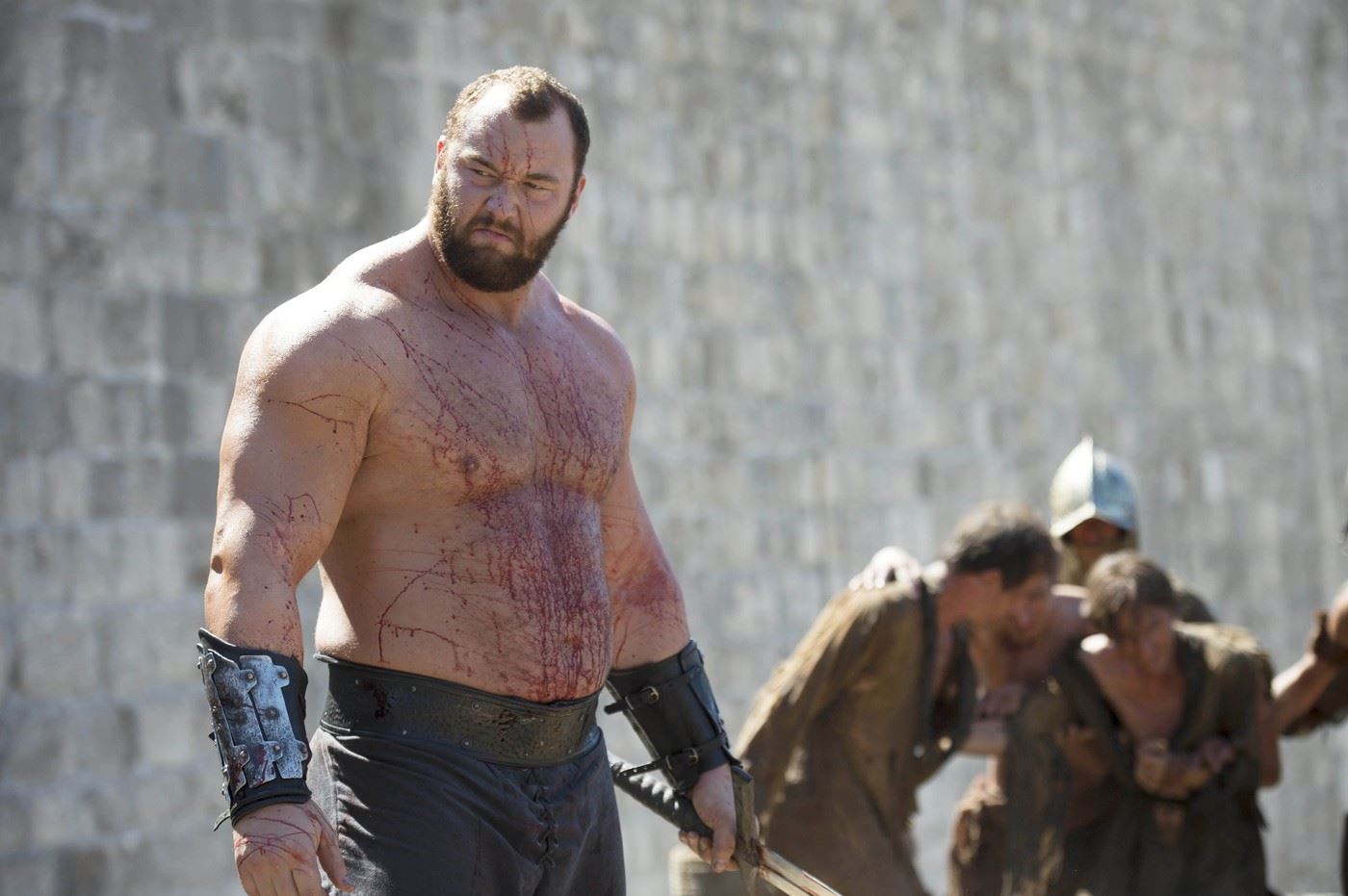 Hafthor Bjornsson ve filmu.