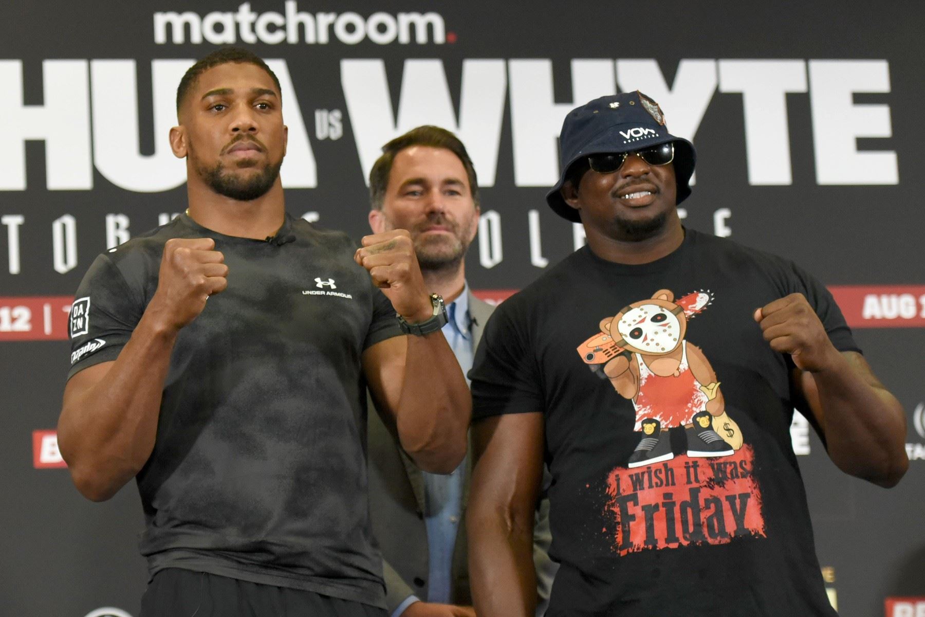 Dva rivalové - Joshua vs. Whyte.