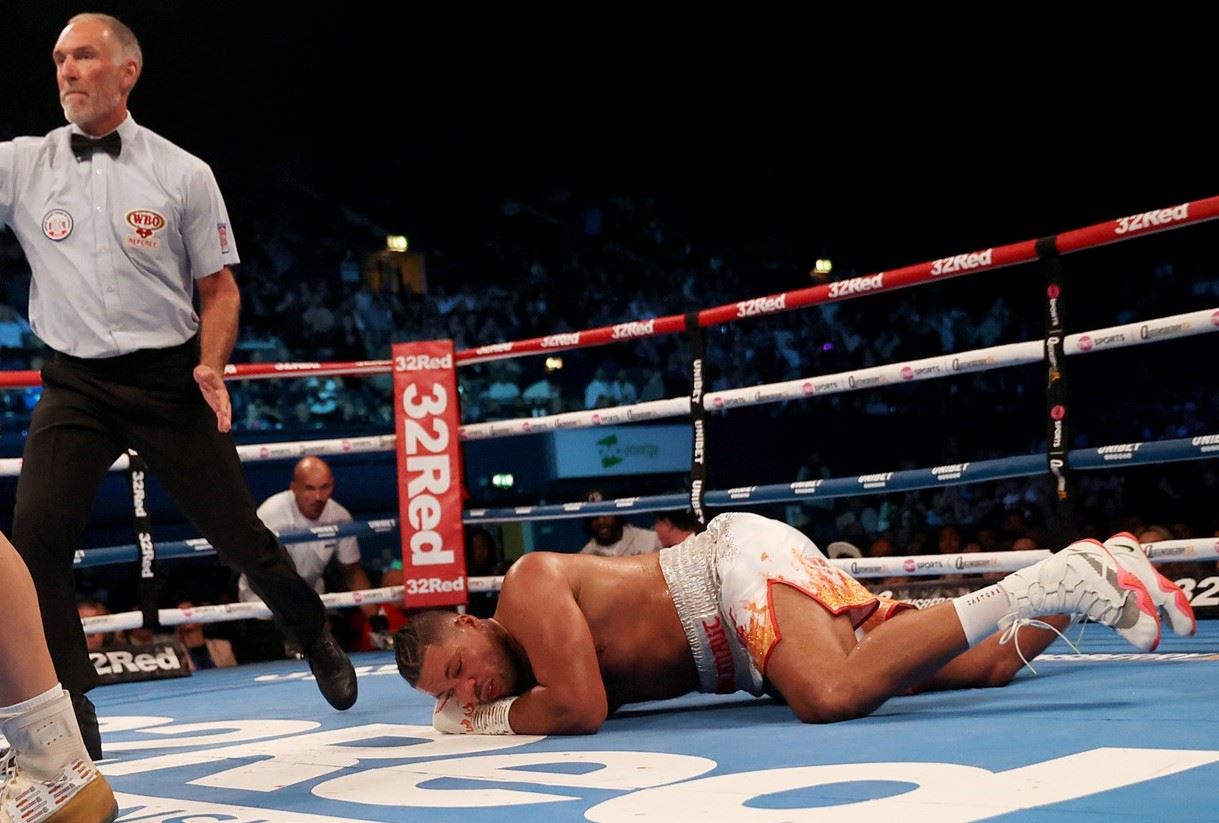 Joe Joyce padl.