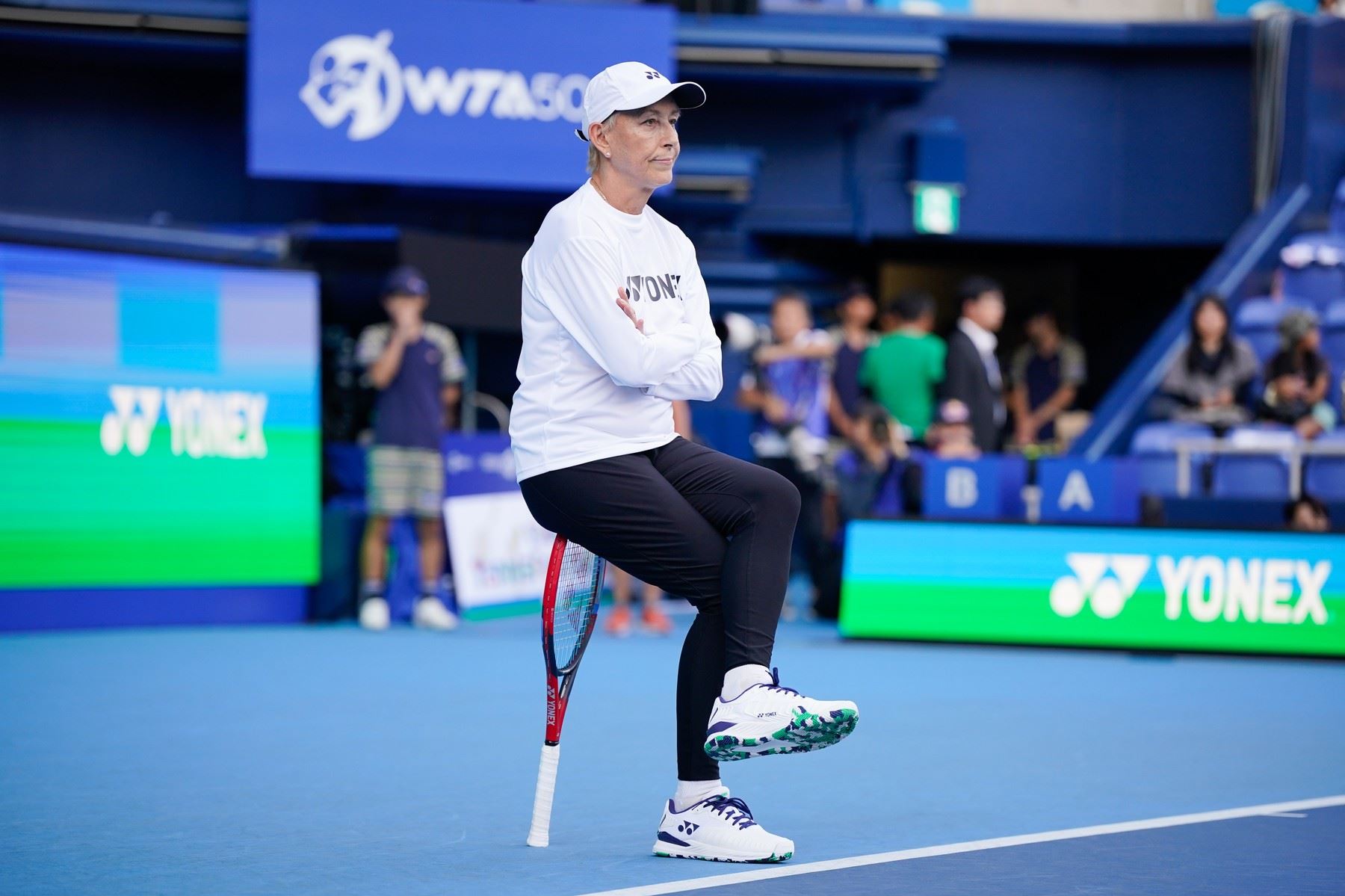 Martina Navrátilová.