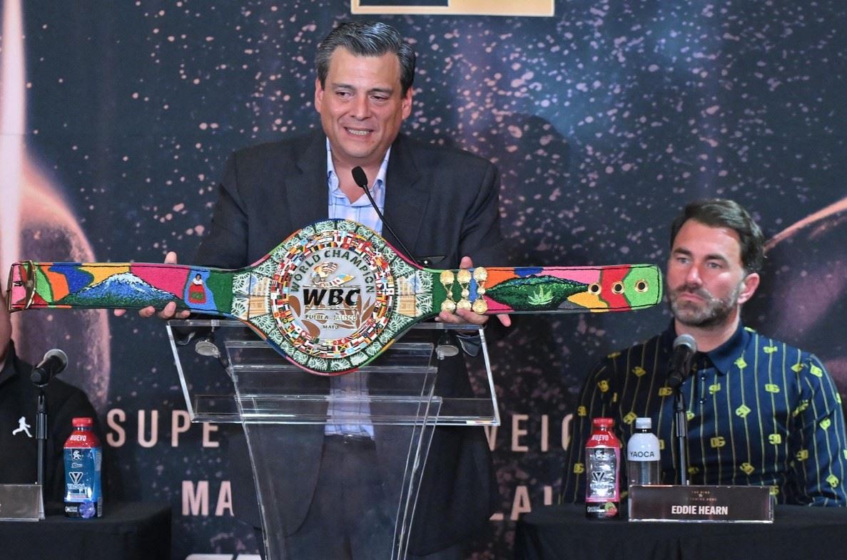 Mauricio Sulaimán s pásem WBC.