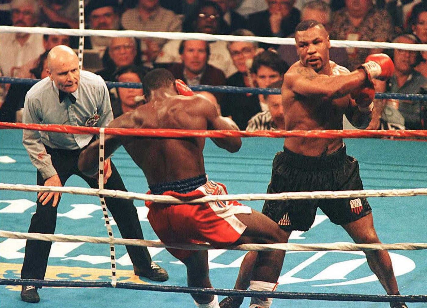 Mike Tyson v akci.
