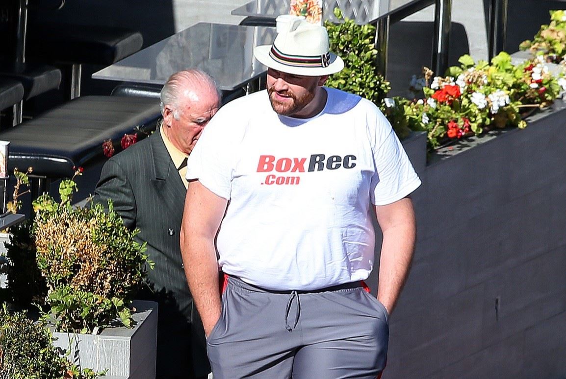 Tyson Fury mimo formu.