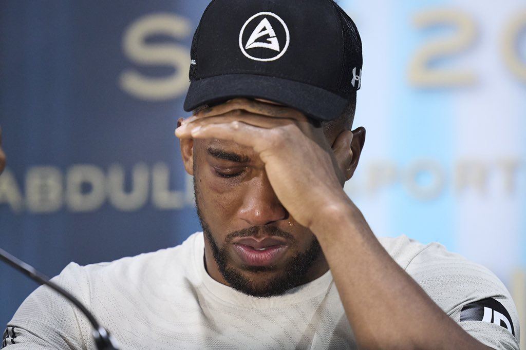 Anthony Joshua a velké zklamání.