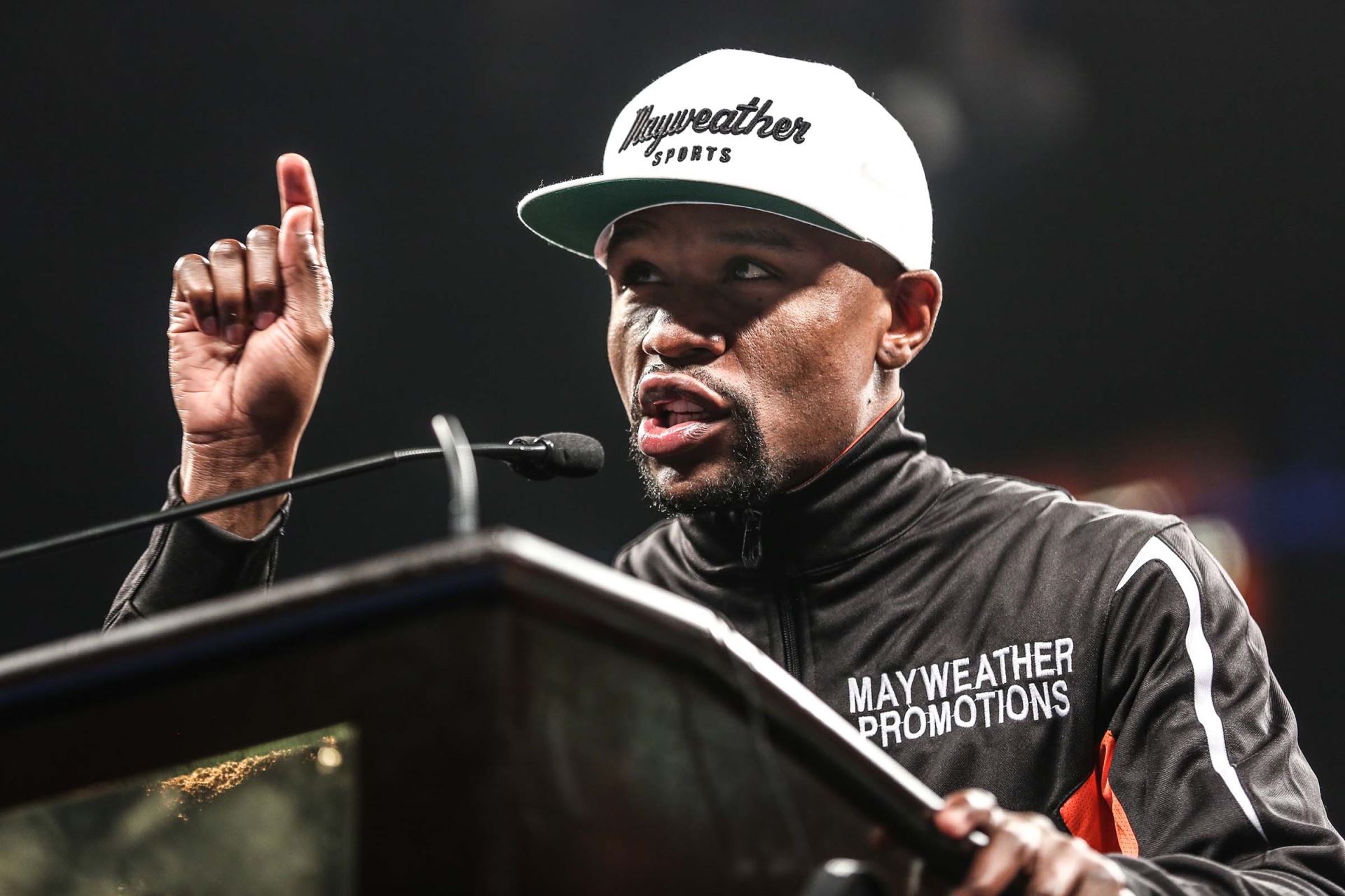 Floyd Mayweather, neporažený boxer.