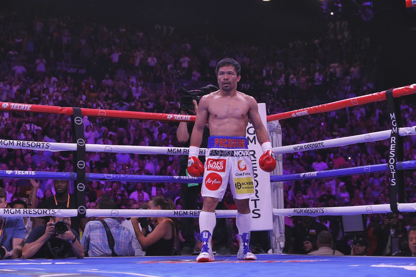 Manny Pacquiao jde znovu do ringu.