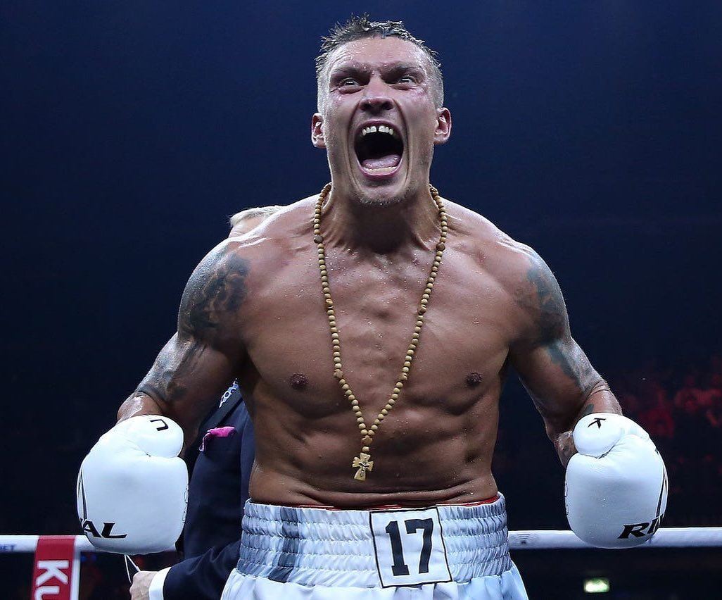 Alexandr Usyk, i jemu se změnil život. 