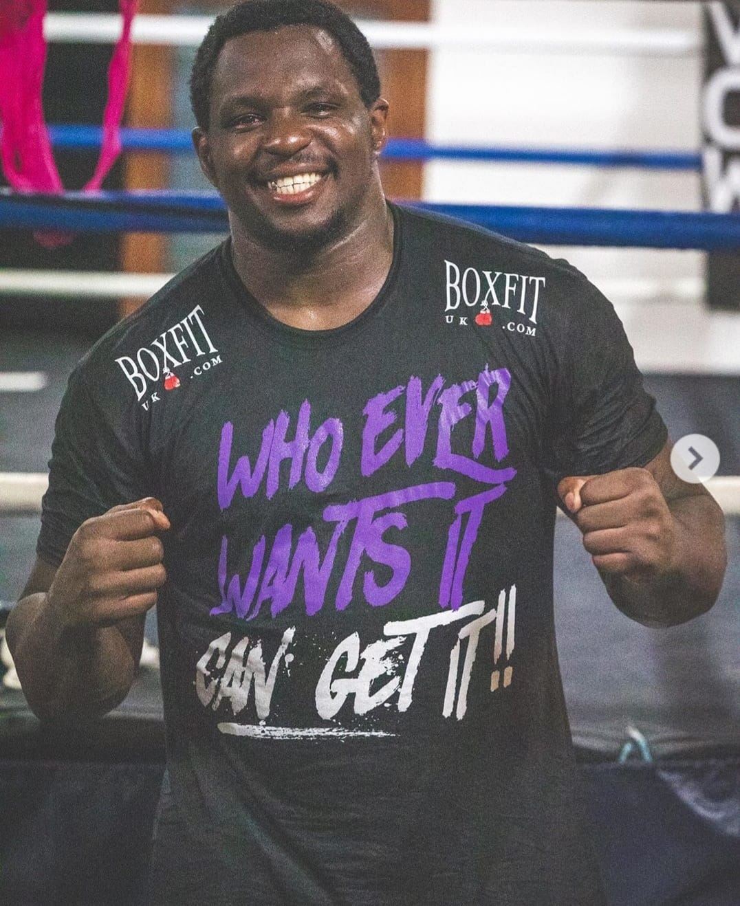 FOTO: Facebook Dillian Whyte Italian Fan Club