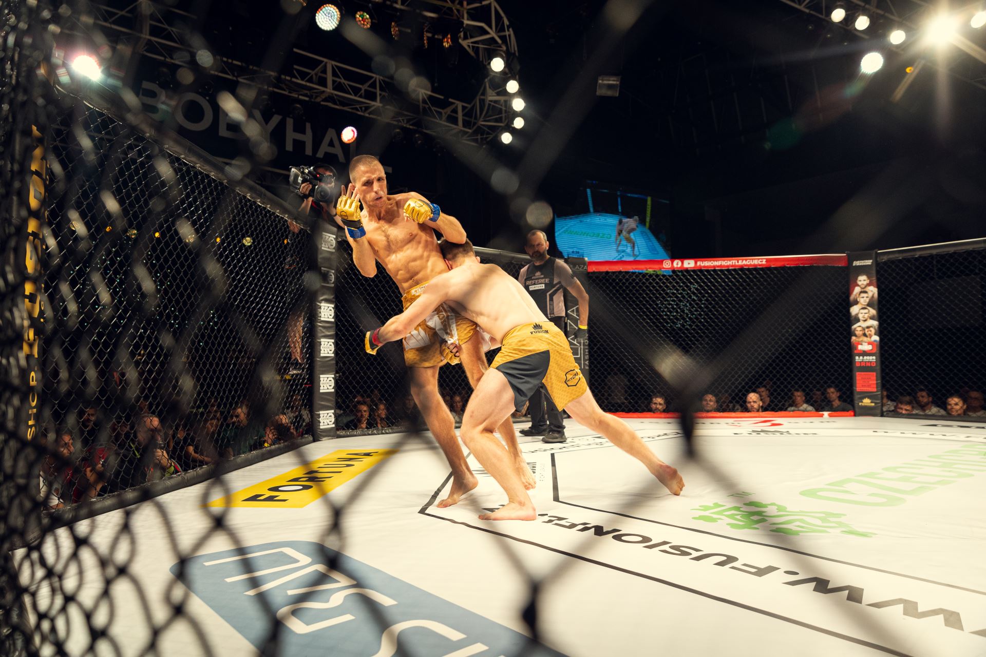 Fusion Fight League fanoušky v pátek v Brně bavil. 