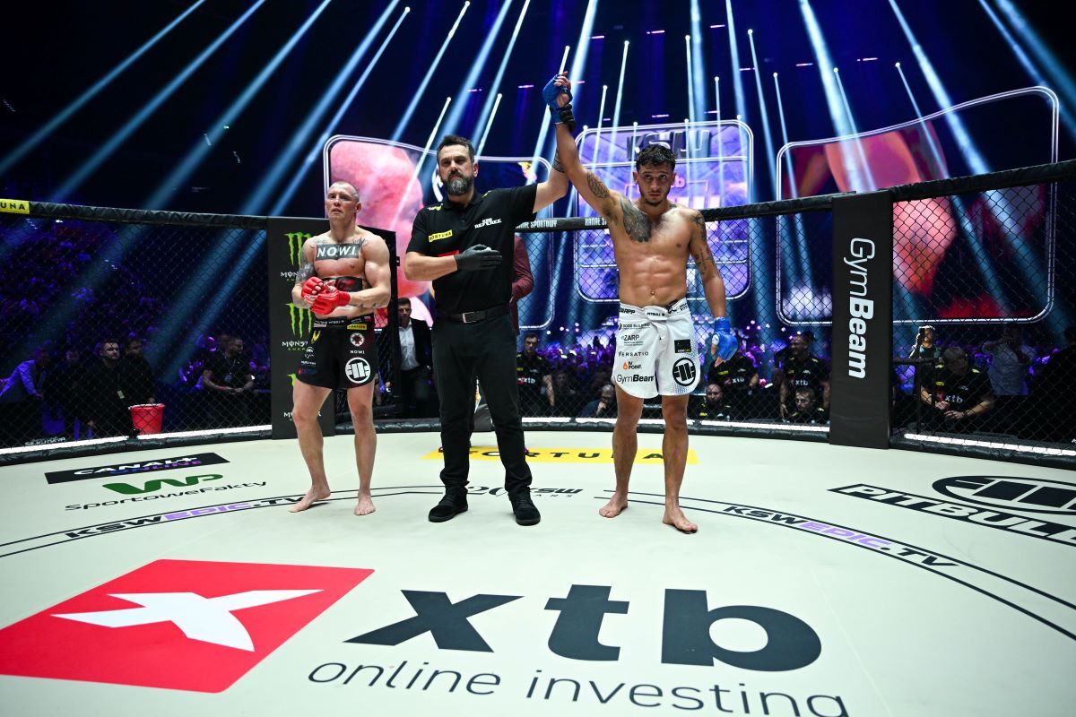 Václav Sivák a jeho premiéra v KSW.