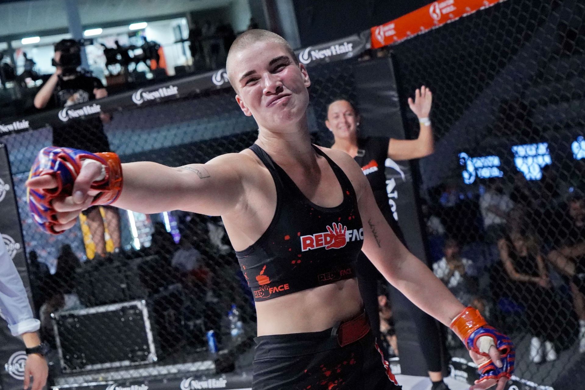 Žaneta Skružná a její MMA boj.