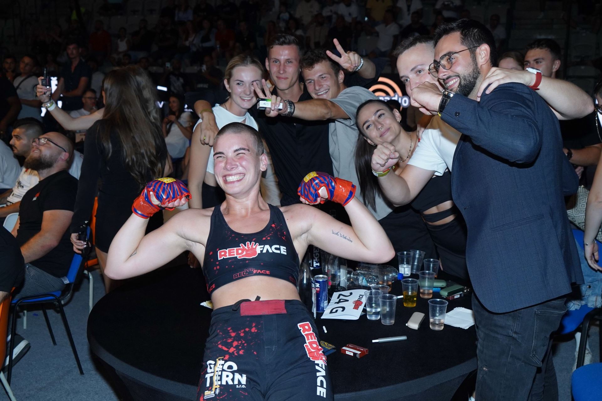 Žaneta Skružná a její MMA boj.