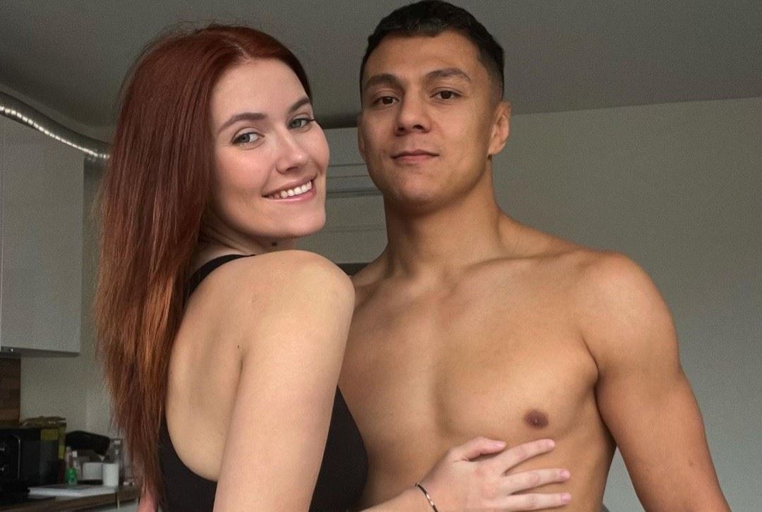 S přítelem Tomášem Le Sym.