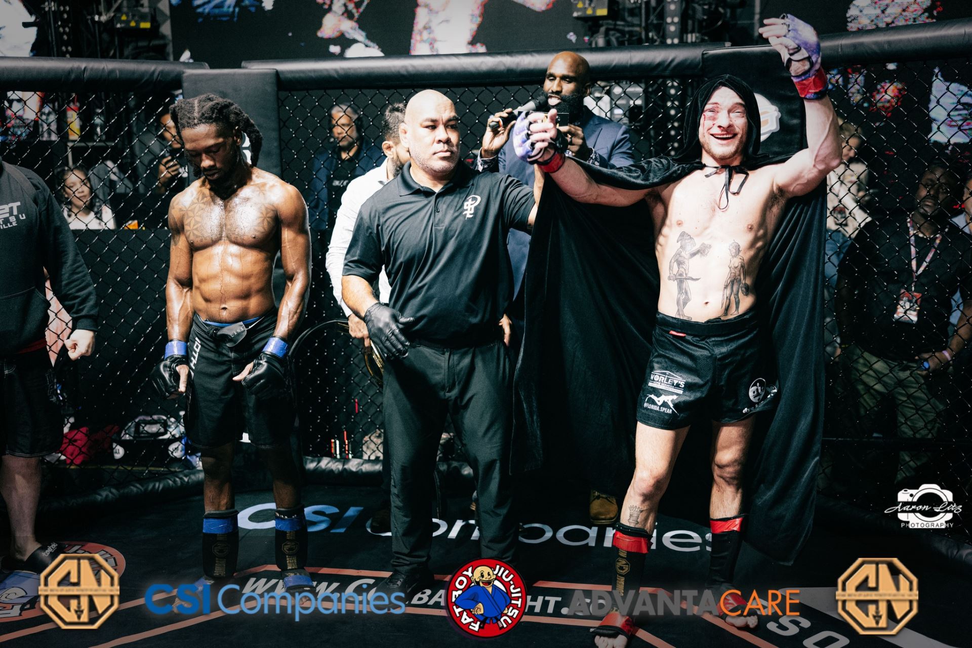 Jeremy Williams byl vidět na Combat Night MMA.