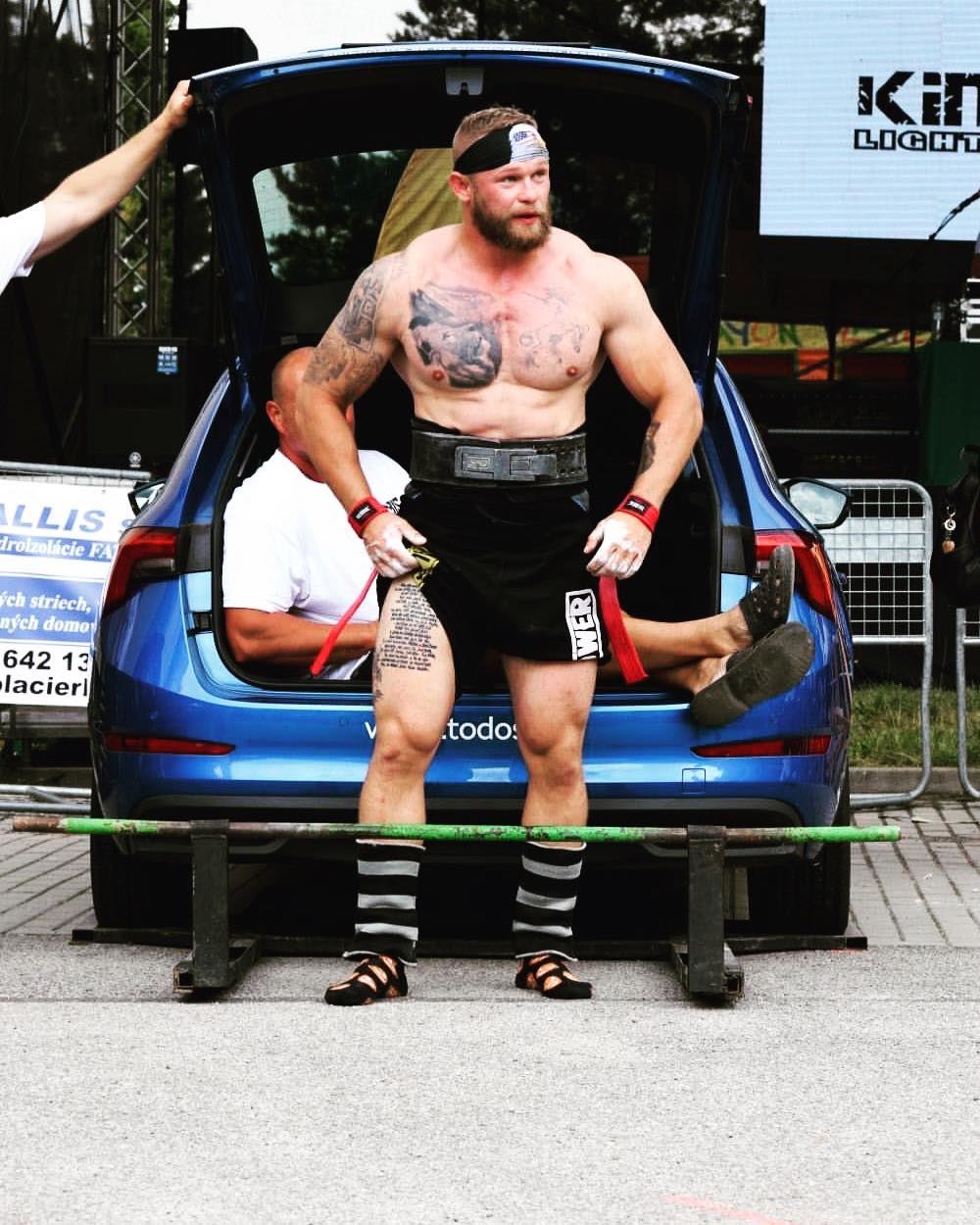 FOTO: facebook Jiří Tkadlčík - Strongman & Powerlifter