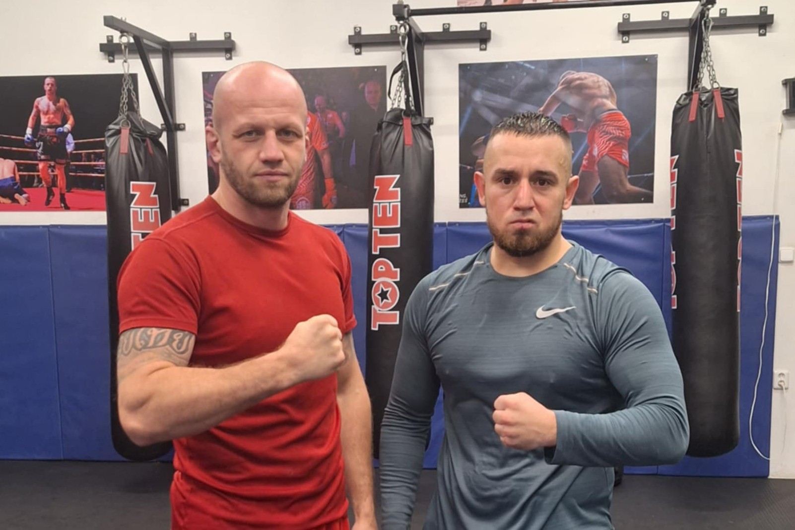 Pavel Albrecht a trenér Zdeněk Pernica.