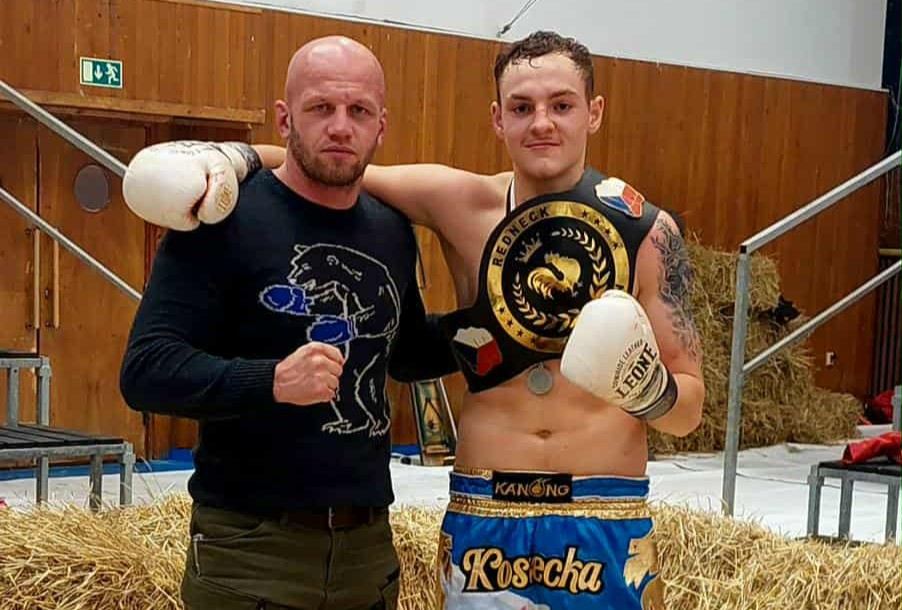 S trenérem Zdeňkem Pernicou.