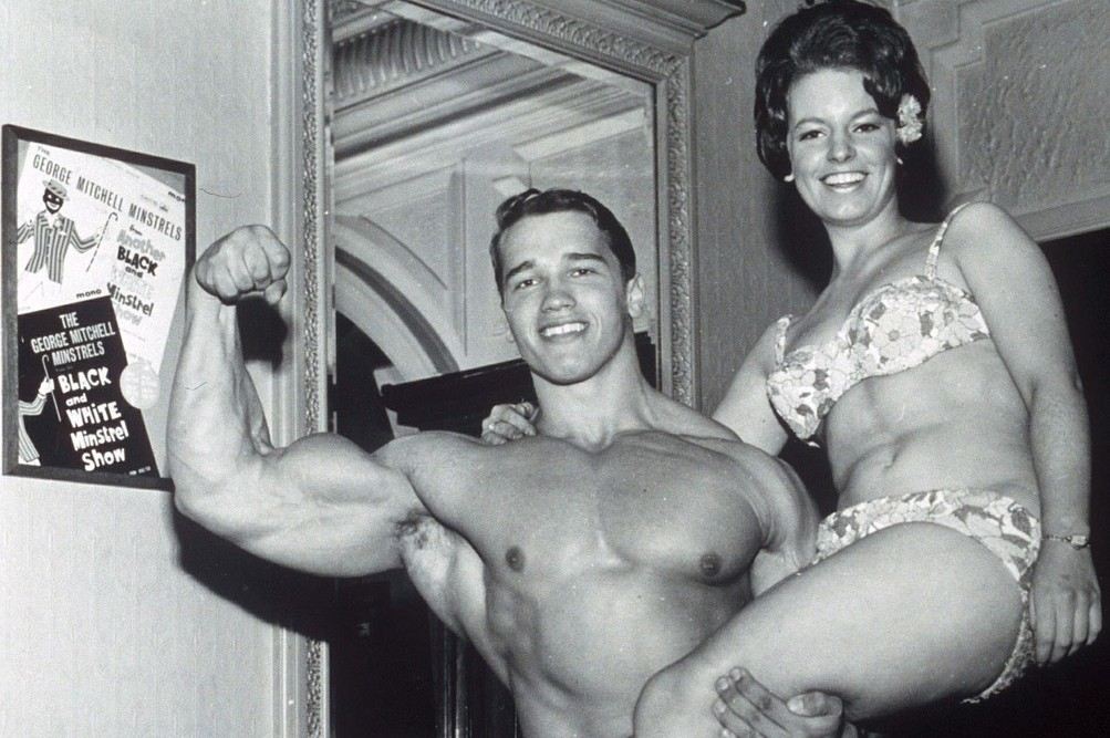 Arnold Schwarzenegger v roce 1968.