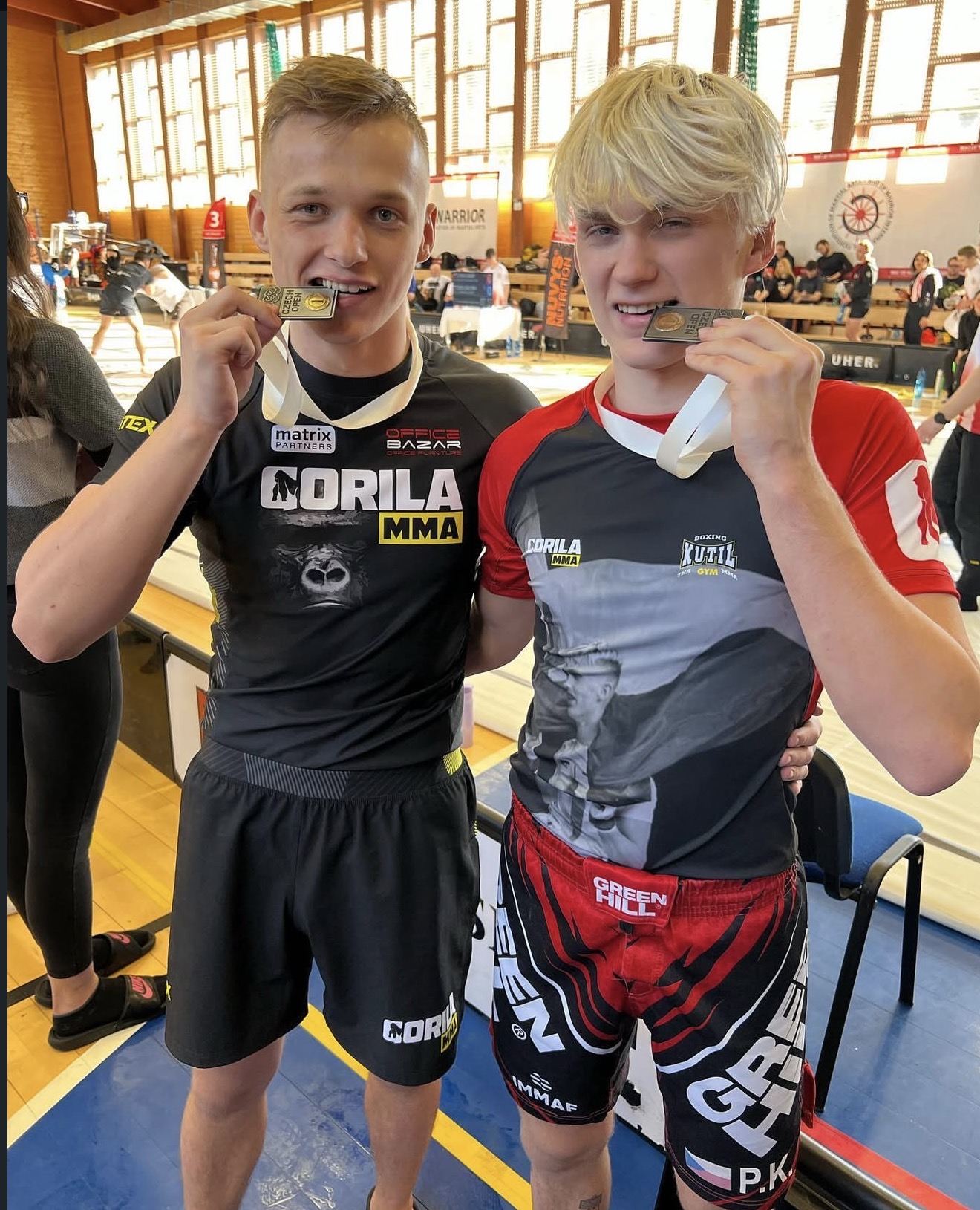 Erik Kutil a Patrik Kutil.