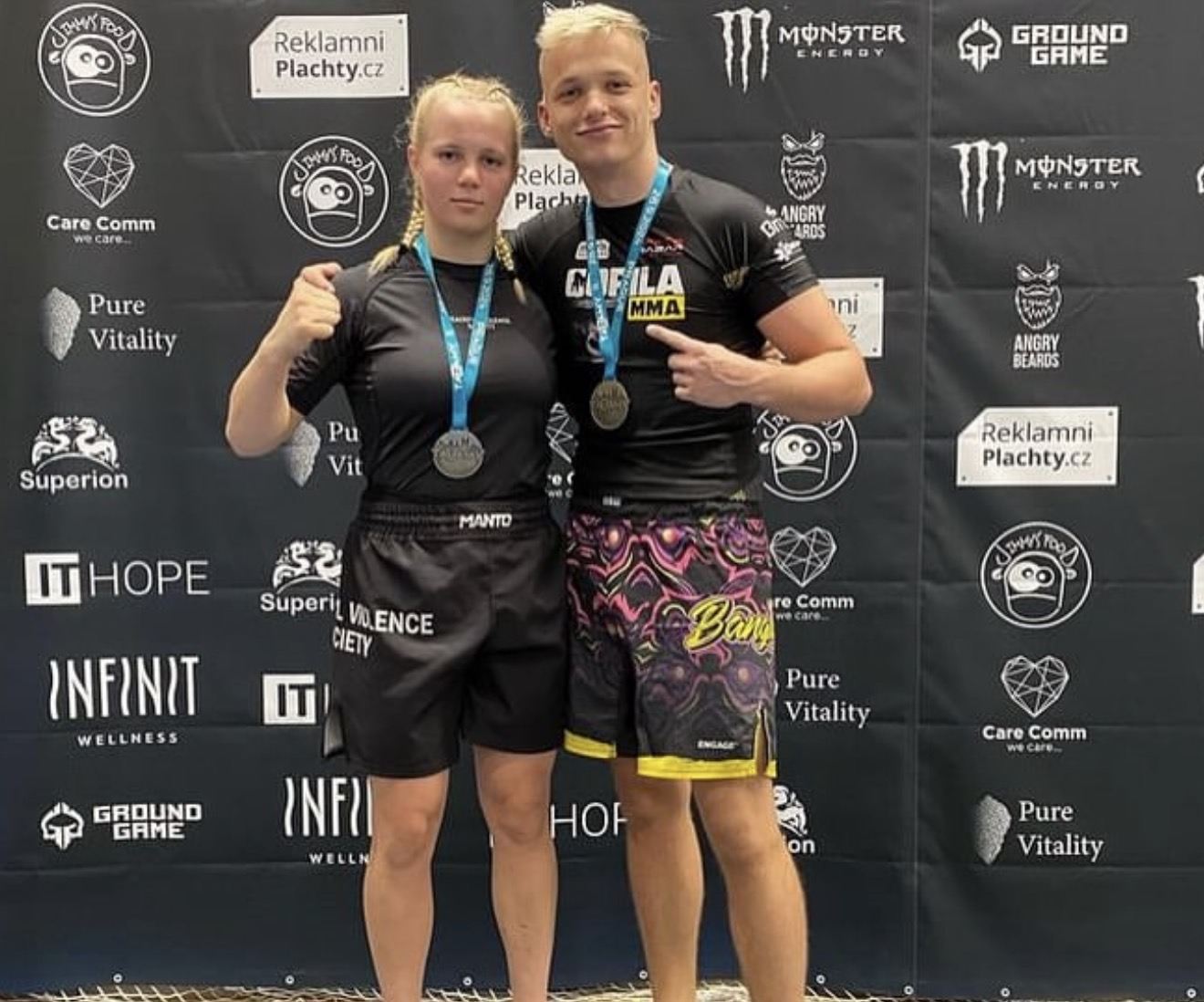 Erik Kutil a Jana Lamačová.