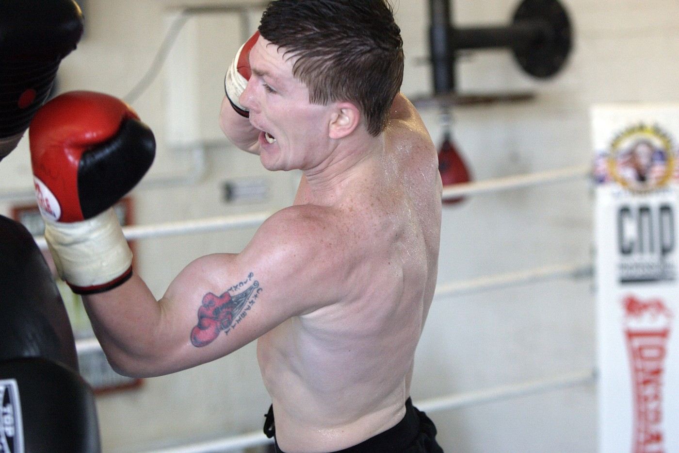 Ricky Hatton před 20 lety.
