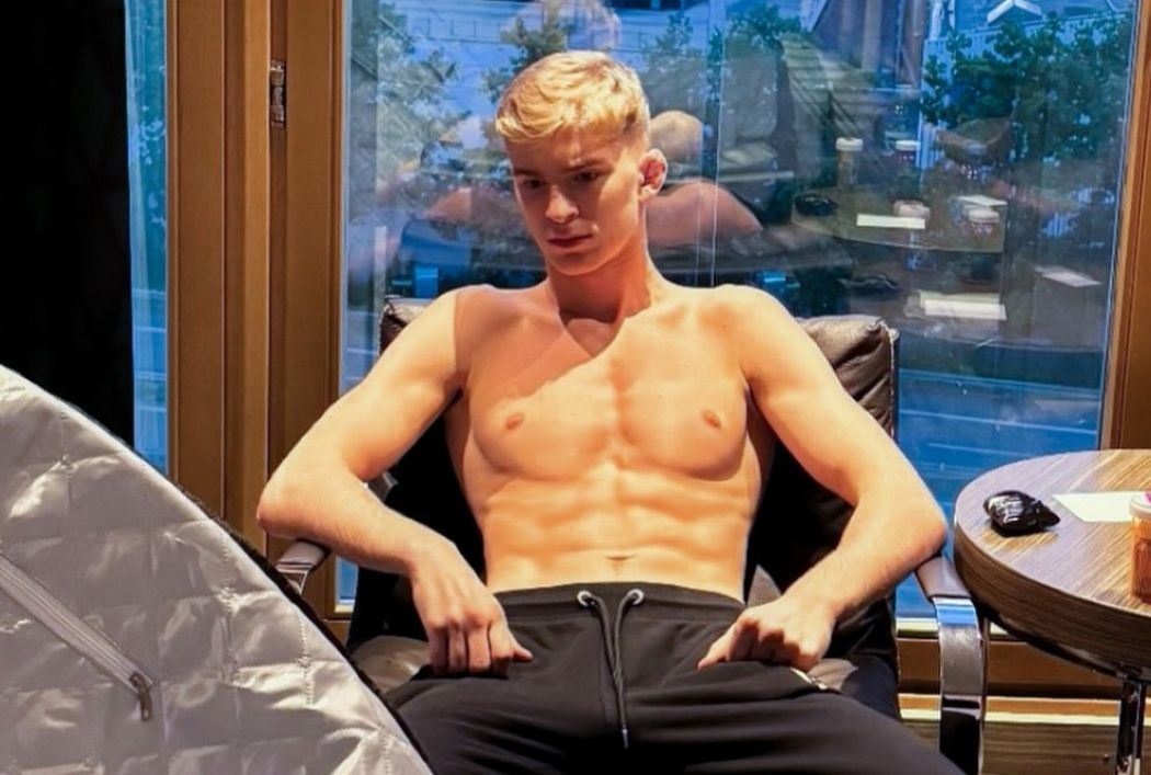 Jakub Batfalský před vážením. 
