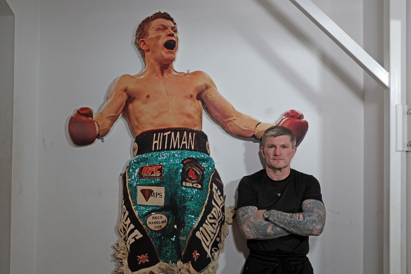 Bývalý mistr světa ve dvou vahách Ricky Hatton.