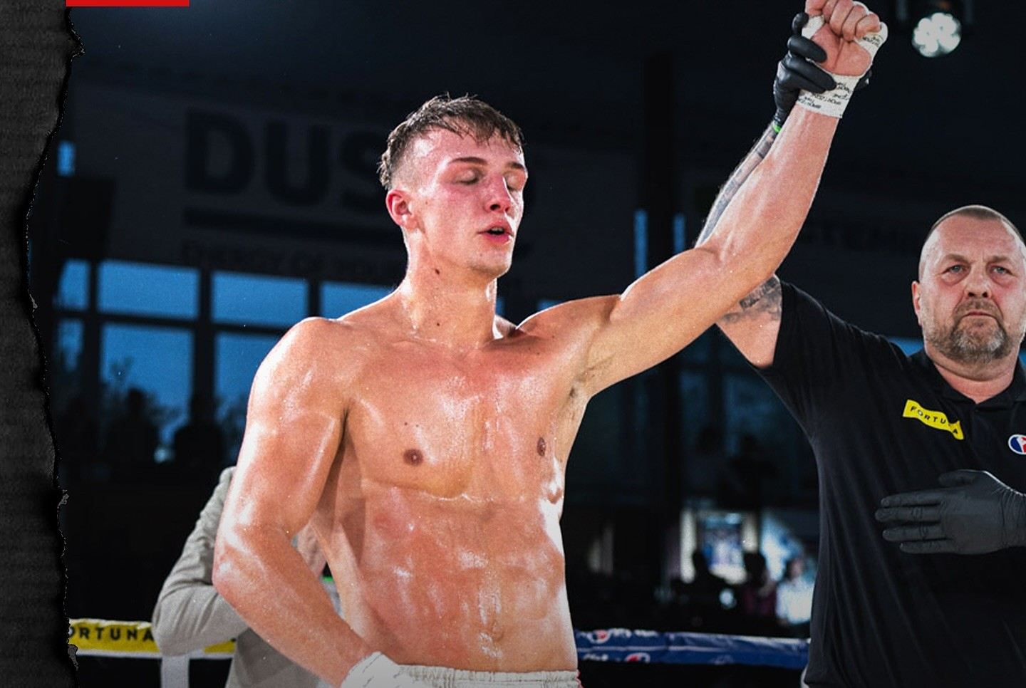 Petr Kučík a ruka nahoře, to je vítězství.