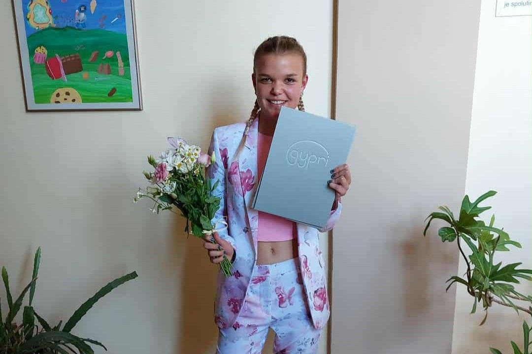 Irena Smolíková mimo ring.
