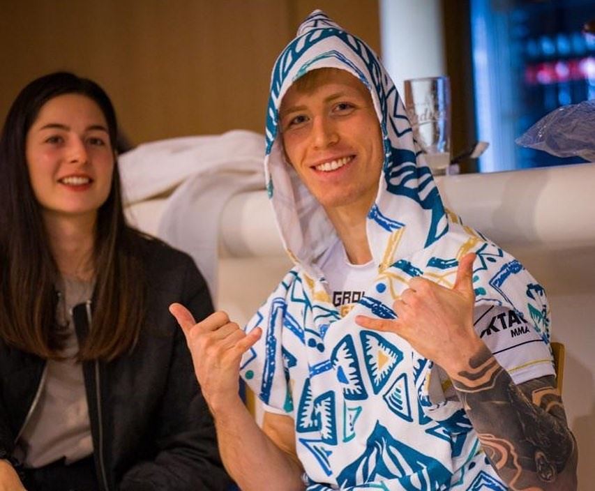 Jakub Tichota před vážením.