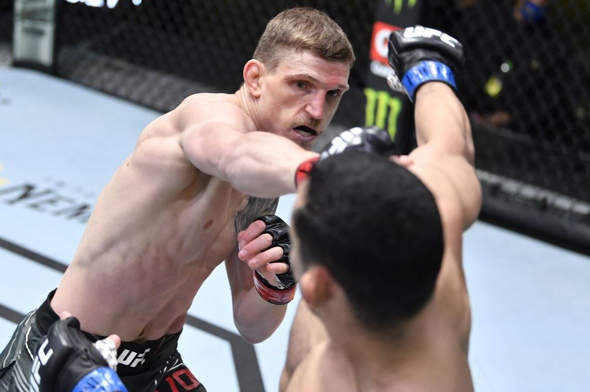 David Dvořák v UFC.