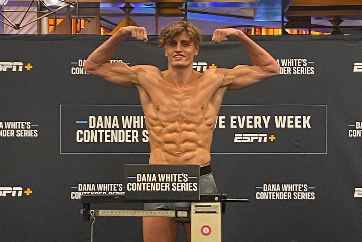 Matěj Peňáz před draftem do UFC.