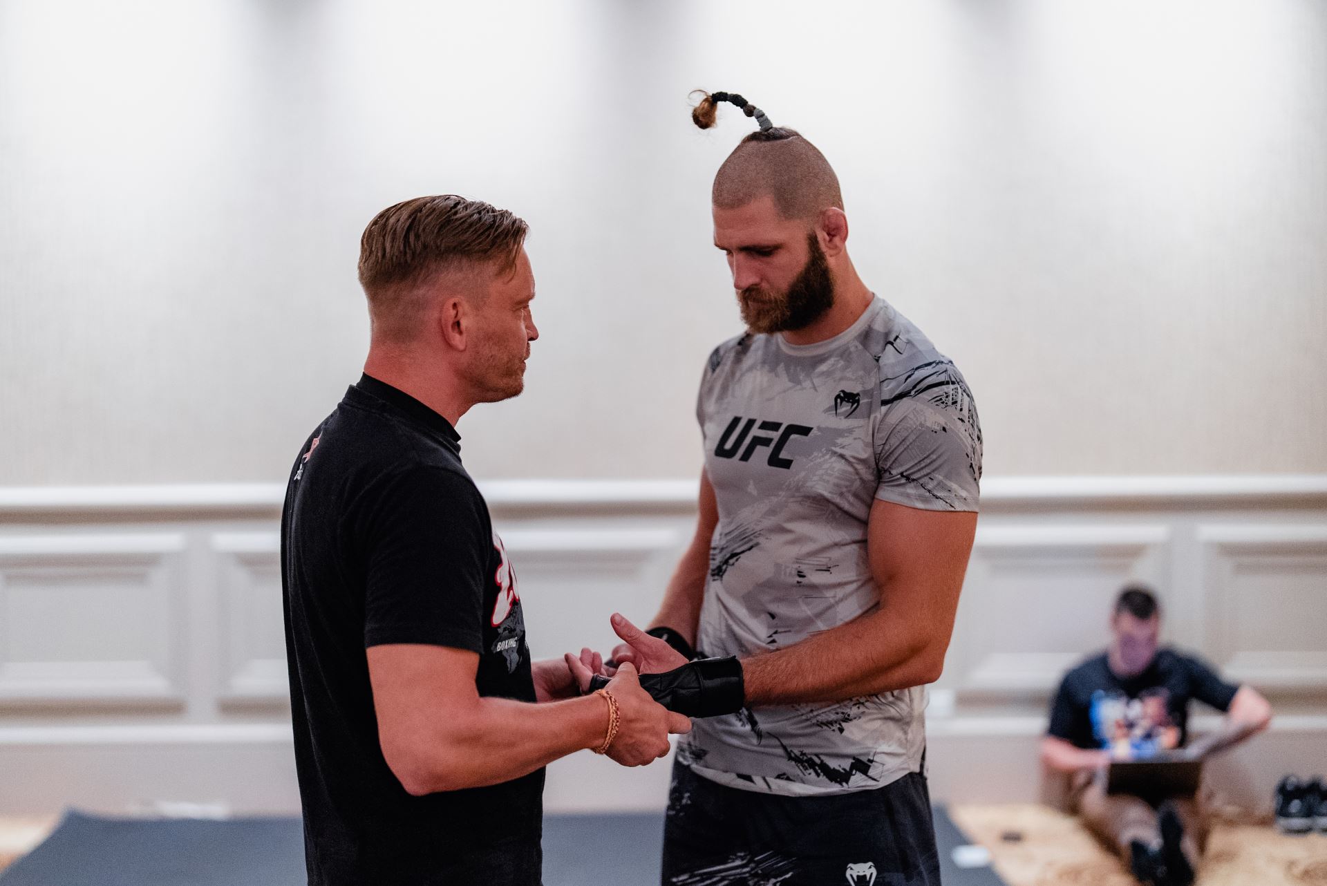 Jiří Procházka a příprava v Singapuru na hotelu Mandarin. 