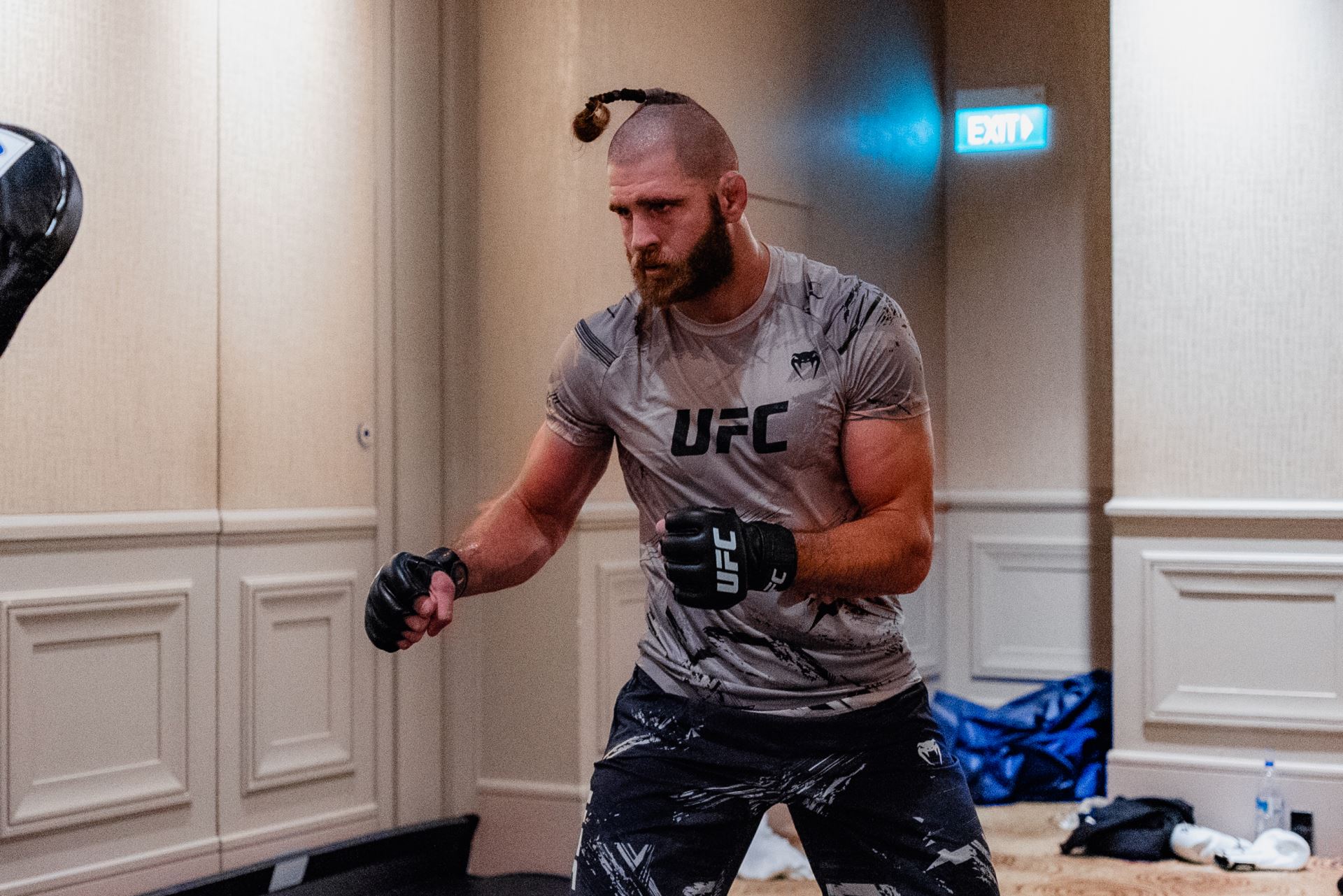 Jiří Procházka a příprava v Singapuru na hotelu Mandarin. 