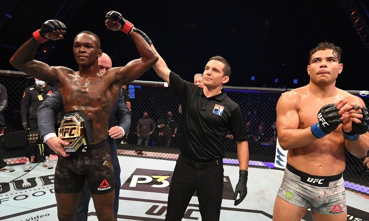 Israel Adesanya vyhrál. Paulo Costa překvapil, v jakém byl rozpoložení...