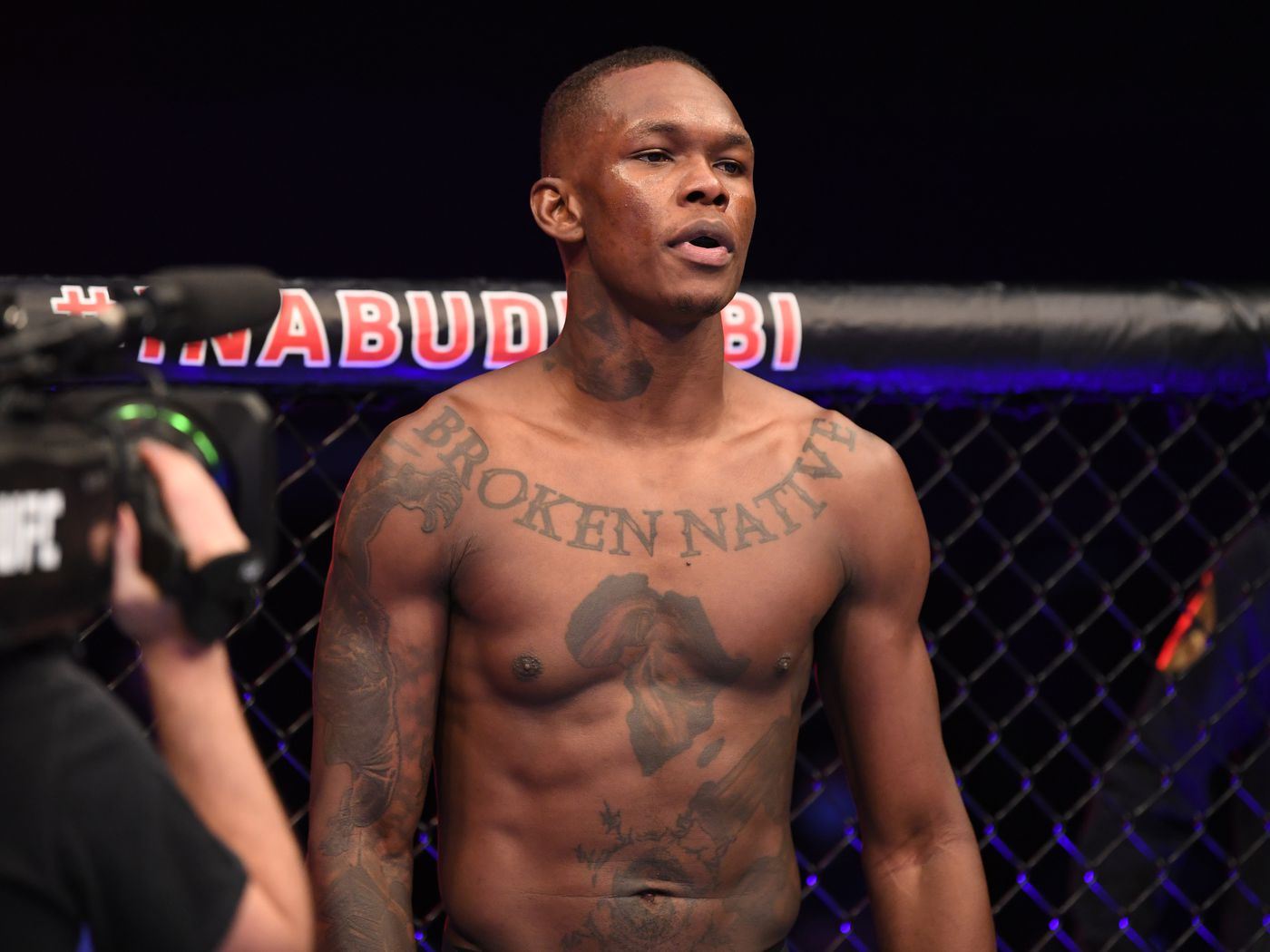 Šampion Israel Adesanya.