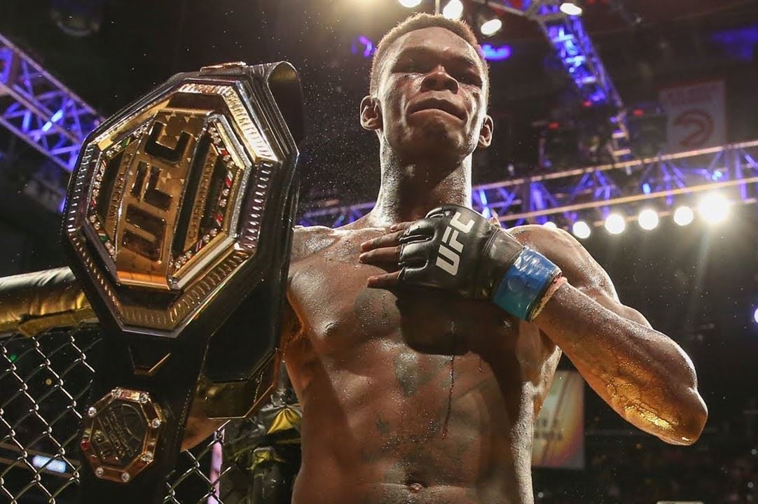 Šampion Israel Adesanya.