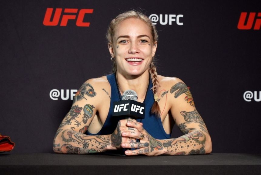 Zápasnice MMA Jessica-Rose Clark.