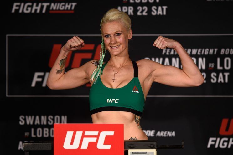 Cindy Dandois poznala i UFC...