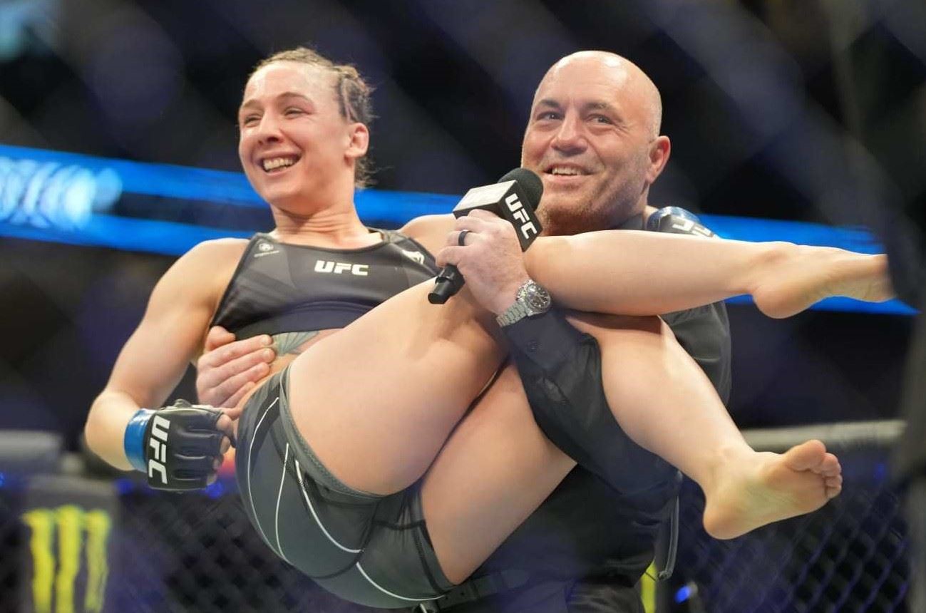 Vanessa Demopoulos v kleci UFC.