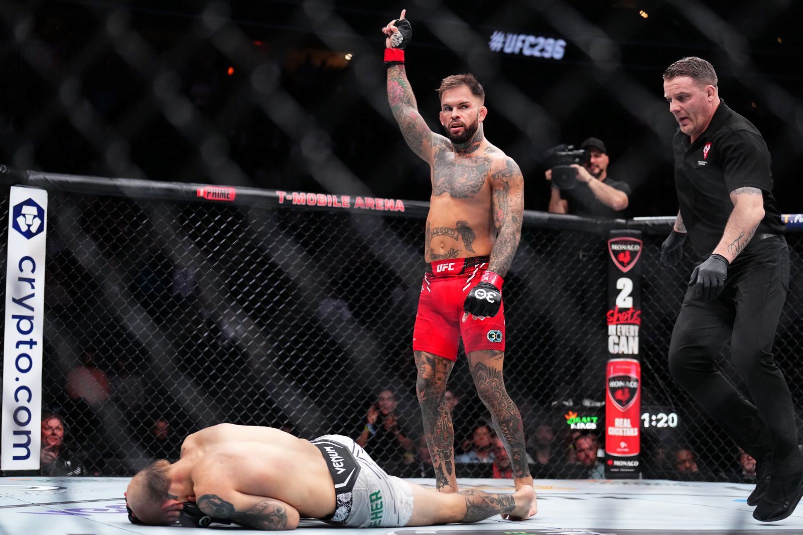Cody Garbrandt zdemoloval Briana Kellehera.
