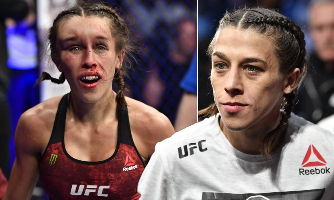 Polská zápasnice MMA Joanna Jedrzejczyk chce větší výplatu. 