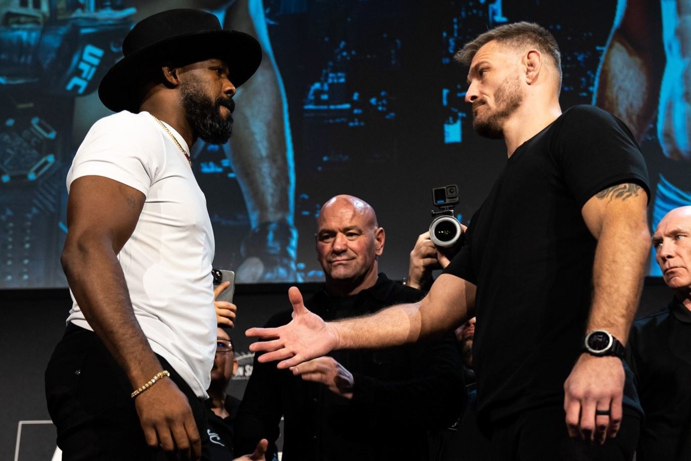 Jon Jones a Stipe Miocic.