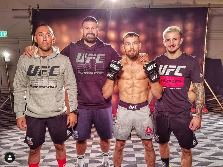 Tým, který poznal vítěznou premiéru v UFC...