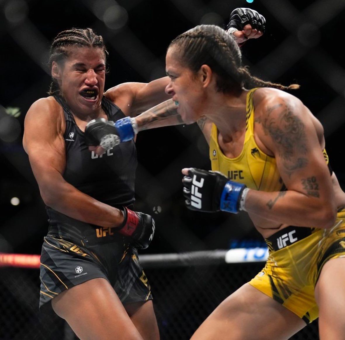 Amanda Nunes a těžký boj o titul.