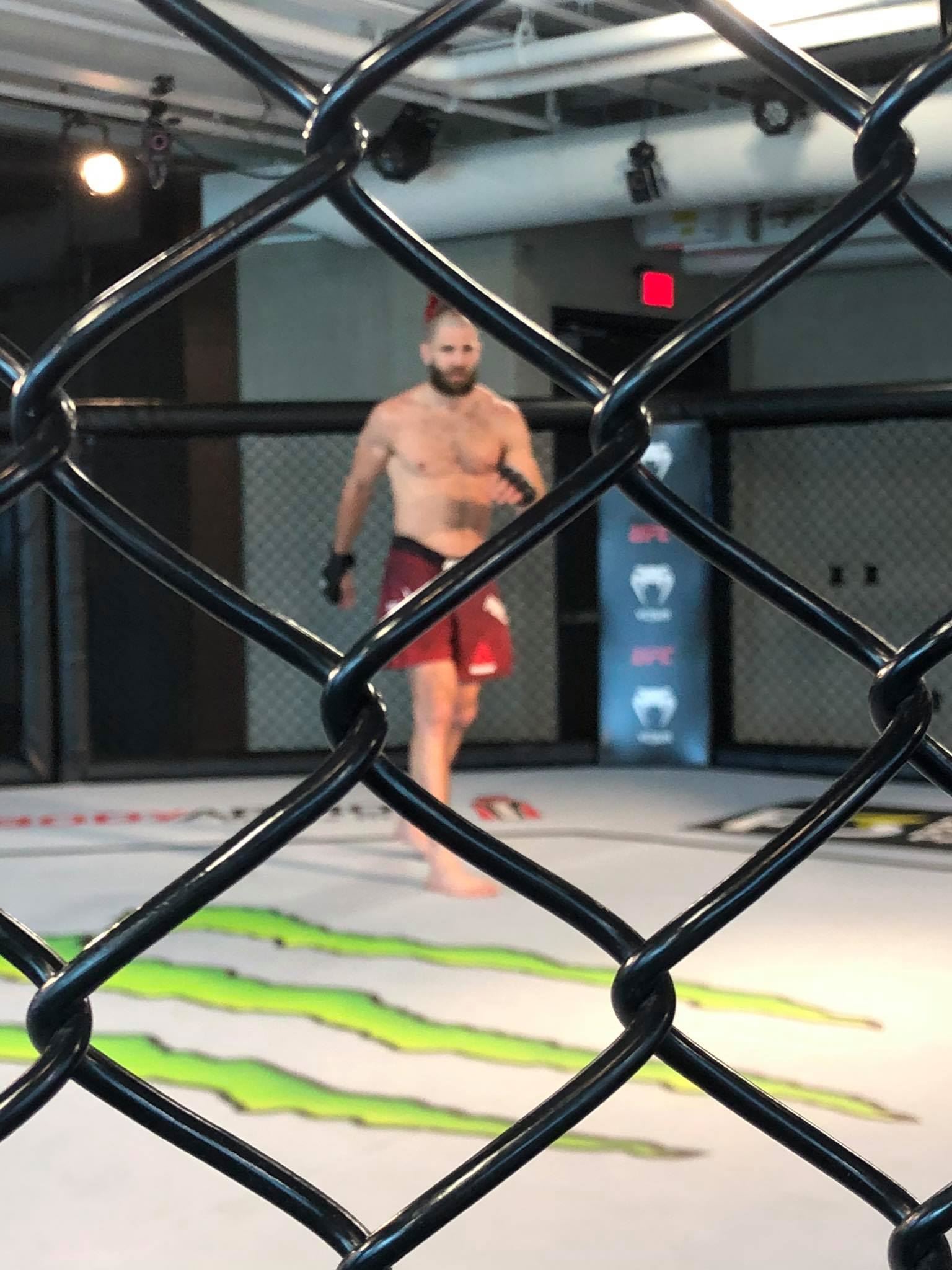 Jiří Procházka před druhou bitvou v UFC v Las Vegas.